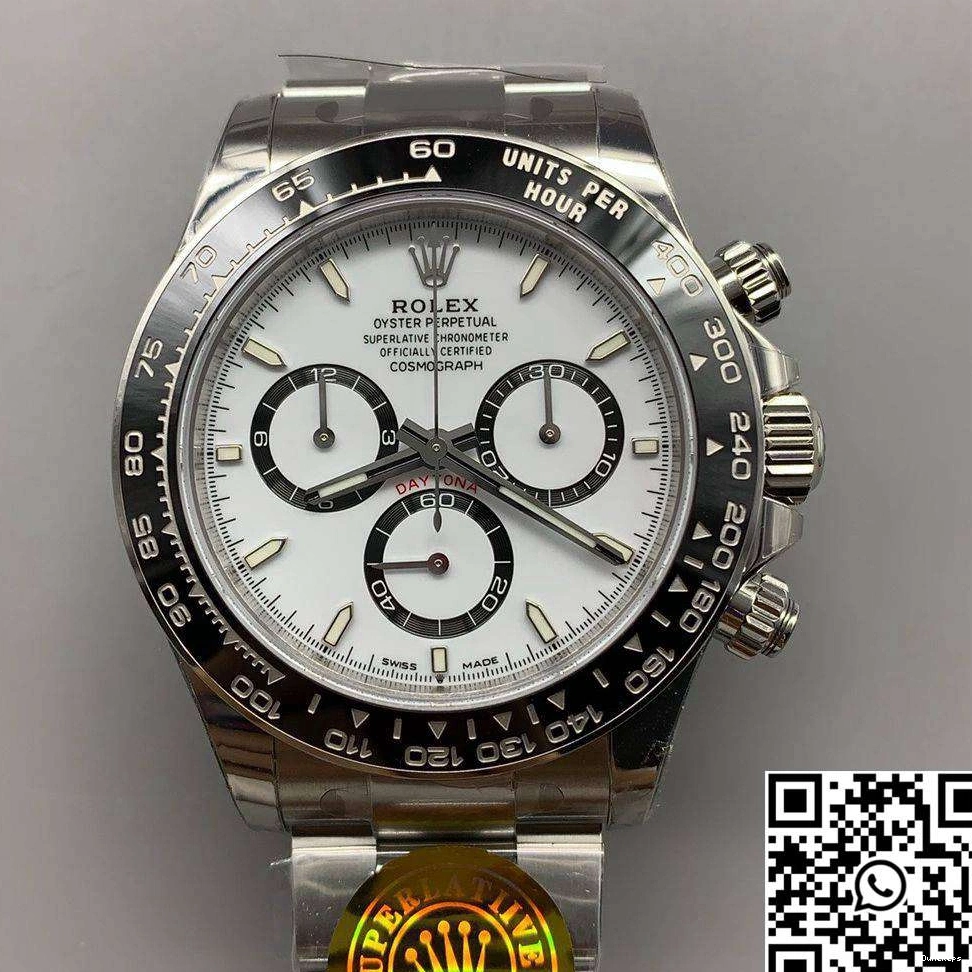 4131 VS Daytona Cosmograph Black Bezel Rolex Movement Factory M126500LN-0001 0809